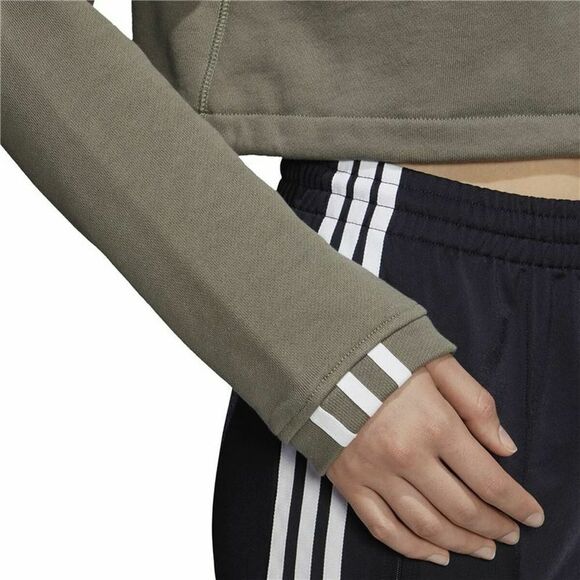WOMEN’S HOODIE ADIDAS ORIGINALS CROPPED - Picture 3 of 10